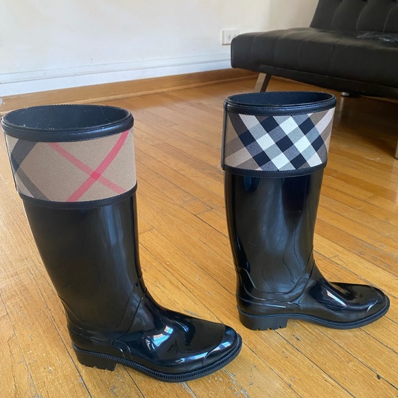 Burberry Rain boots size 6 - Picture 2 of 7